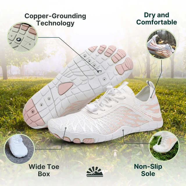 Copper-Grounded Barefoot Shoes for Natural Balance (Unisex)