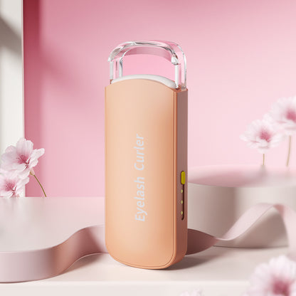 USB Rechargeable Heated Eyelash Curler – 3 Temps, Long-Lasting Natural Curl
