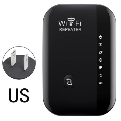 300Mbps WiFi Extender – Universal Wireless Signal Booster with Ethernet Port