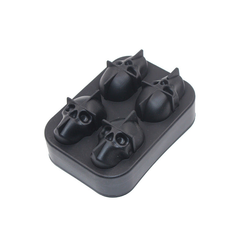 3D Skull Ice Cube Mold – Easy-Release Silicone Tray