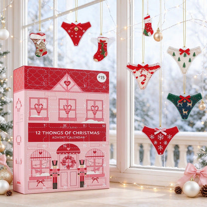 12 Thongs of Christmas Advent Calendar 2026 for Women