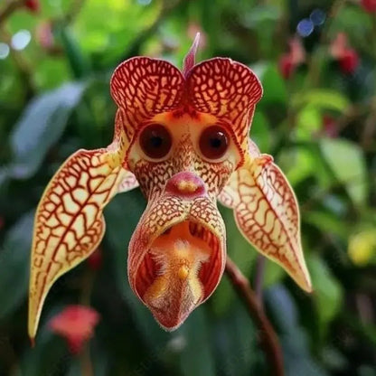 Rare Monkey Face Orchid – One of Nature’s Most Mysterious Blooms