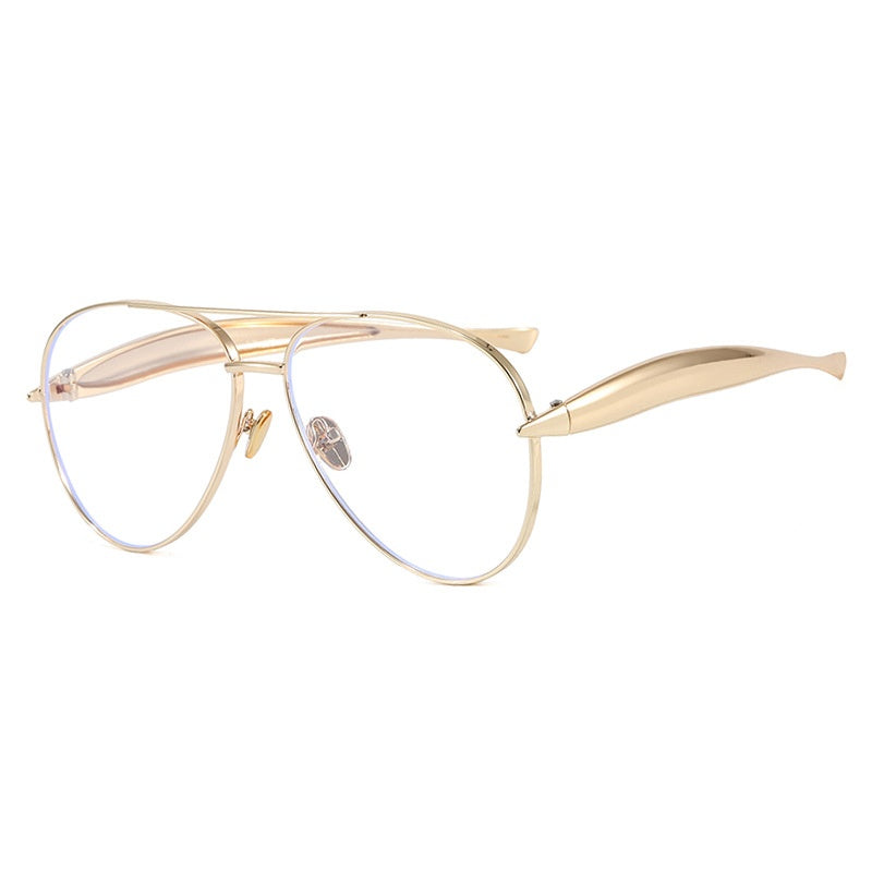 ☀️Retro Gold Aviator Sunglasses