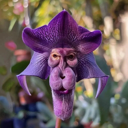 Rare Monkey Face Orchid – One of Nature’s Most Mysterious Blooms