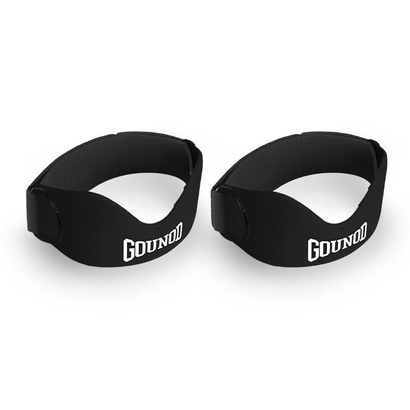 Adjustable Knee Support Straps 2-Pack – Anti-Slip Patellar Band for Running & Cycling
