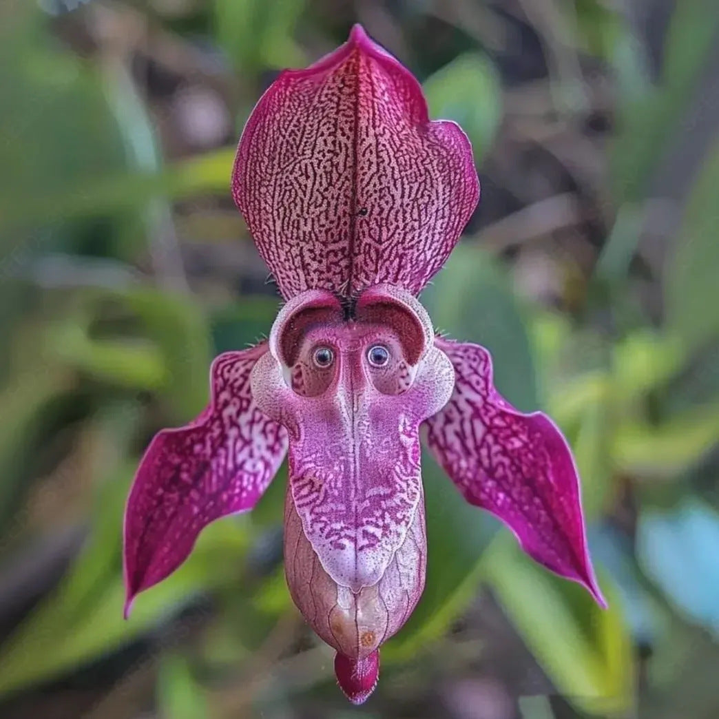 Rare Monkey Face Orchid – One of Nature’s Most Mysterious Blooms