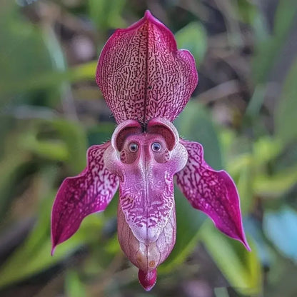Rare Monkey Face Orchid – One of Nature’s Most Mysterious Blooms