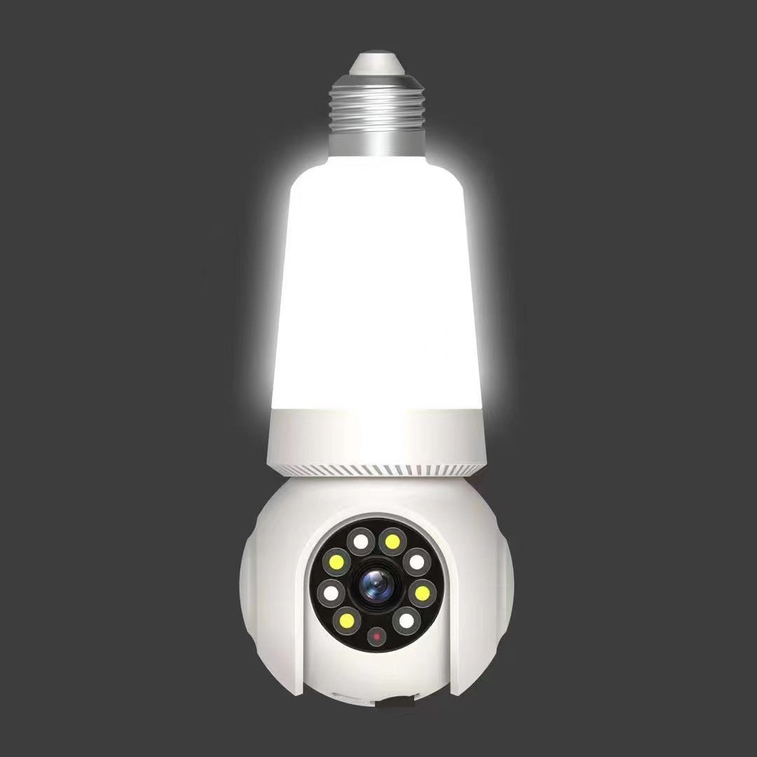 💡 360° WiFi Bulb Camera with Smart Remote Monitoring