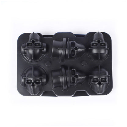 3D Skull Ice Cube Mold – Easy-Release Silicone Tray