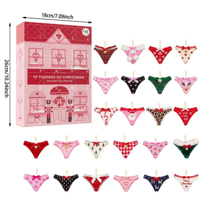 12 Thongs of Christmas Advent Calendar 2026 for Women