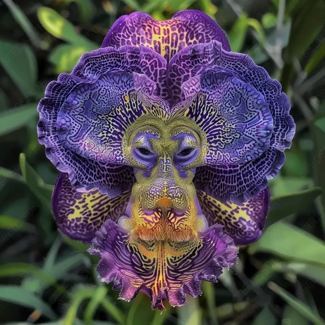 Rare Monkey Face Orchid – One of Nature’s Most Mysterious Blooms