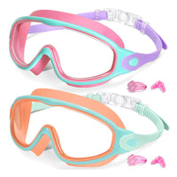 Set A (Pink Clear Lens+Orange Clear Lens)