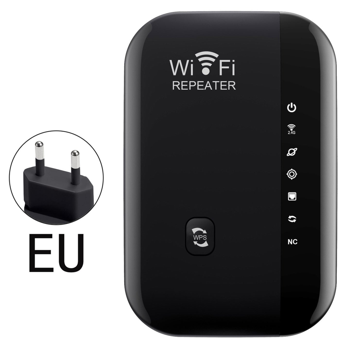 300Mbps WiFi Extender – Universal Wireless Signal Booster with Ethernet Port
