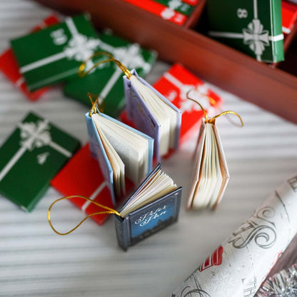2026 Mini Book Advent Calendar – 24 Christmas Ornaments for Book Lovers