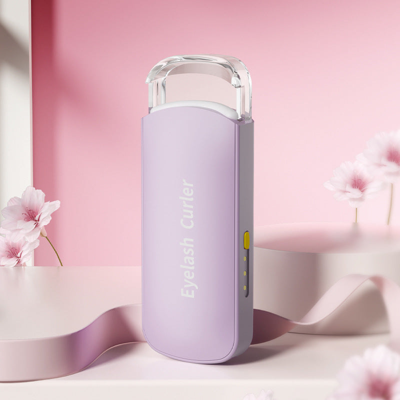 USB Rechargeable Heated Eyelash Curler – 3 Temps, Long-Lasting Natural Curl