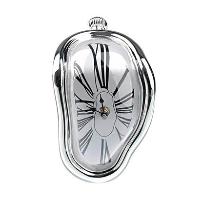 Melting Clock – Salvador Dalí Inspired Surrealist Desk Sculpture