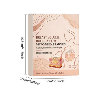 Microneedle Bust Care Patches – Firming & Hydrating Skin Support