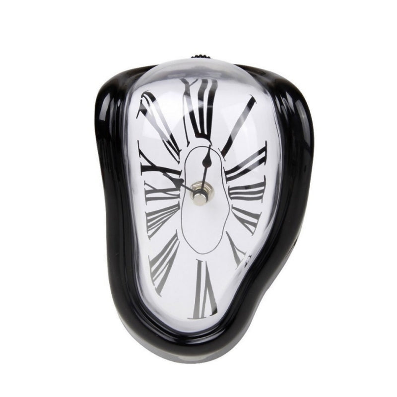 Melting Clock – Salvador Dalí Inspired Surrealist Desk Sculpture