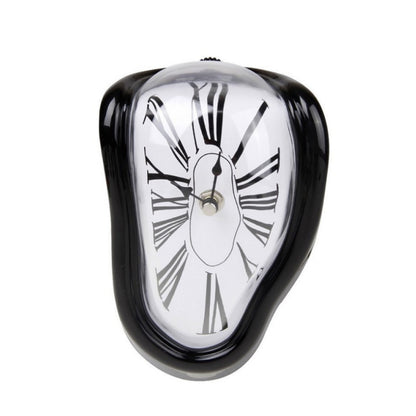 Melting Clock – Salvador Dalí Inspired Surrealist Desk Sculpture