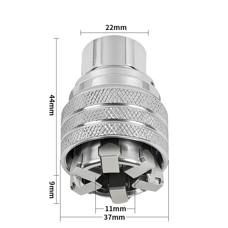 10-19mm Adjustable Universal Socket Wrench – One Tool Fits All