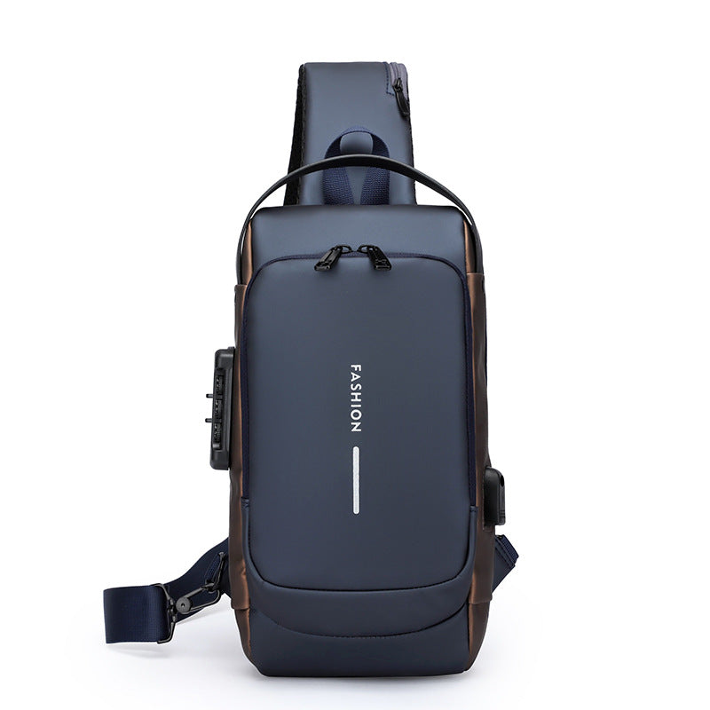 ProLock Anti-Theft Chest Bag – Combination Lock, Oxford Sling Pack