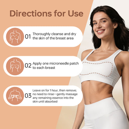 Microneedle Bust Care Patches – Firming & Hydrating Skin Support