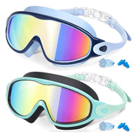 Set D (Blue Mirrored Lens+Black Mirrored Lens)