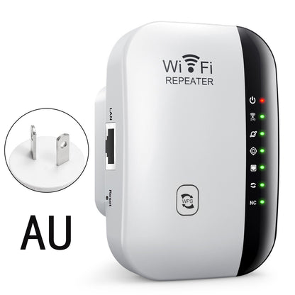 300Mbps WiFi Extender – Universal Wireless Signal Booster with Ethernet Port