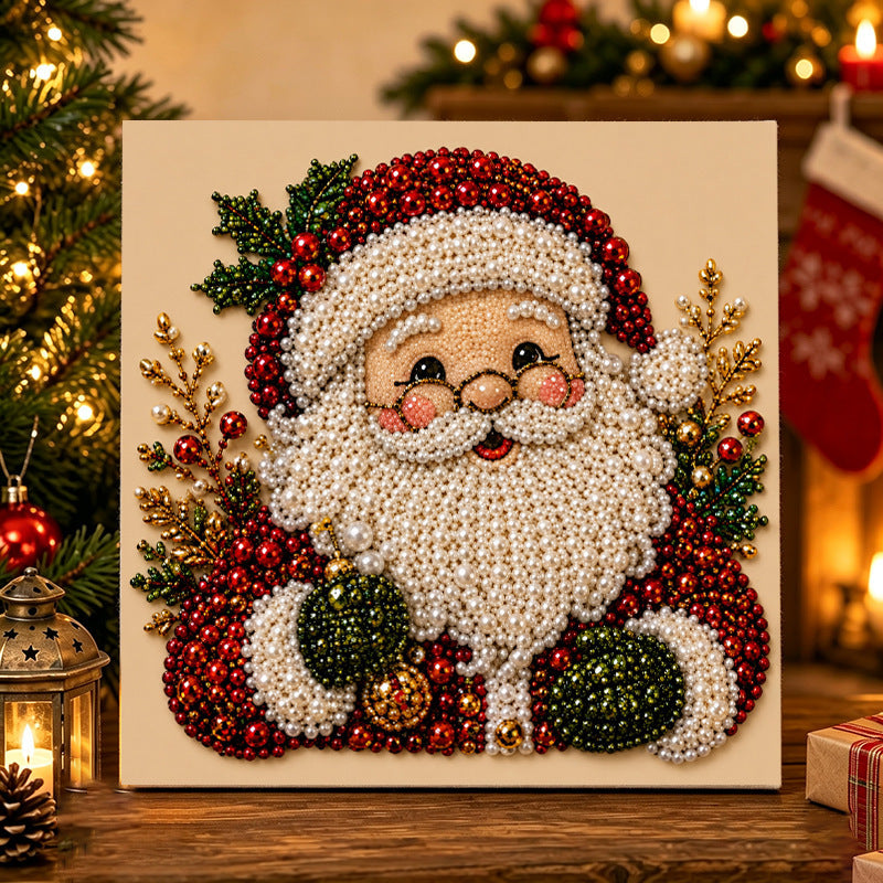 Halloween & Christmas Pearl Art DIY Kit – 11 Spooky Designs, Shimmering Fall Craft for All Ages