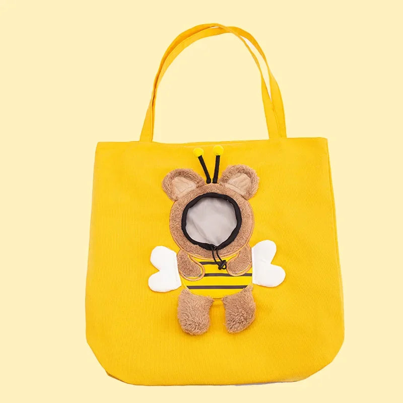 Pet Travel Canvas Cat Carrier bag