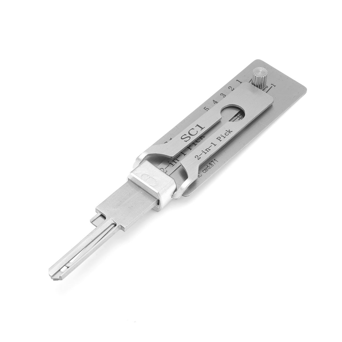 Pro Series Precision Locksmith Pick Set – Stainless Steel Decoder & Keyway Tools