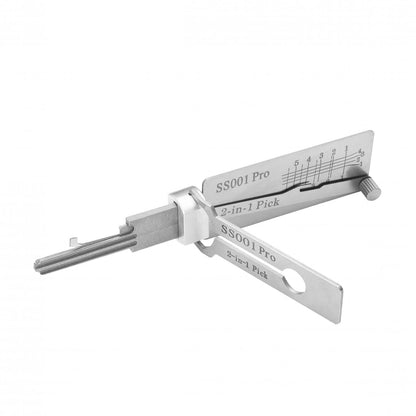 Pro Series Precision Locksmith Pick Set – Stainless Steel Decoder & Keyway Tools