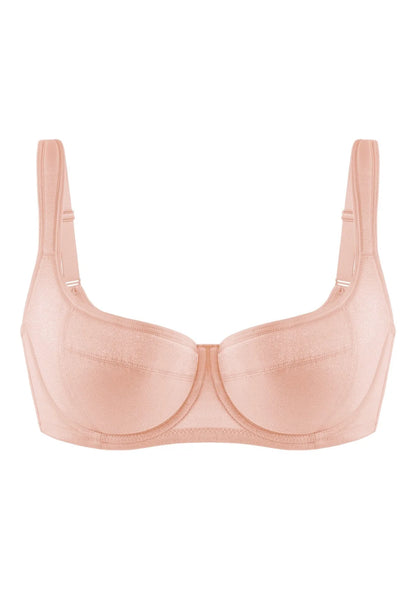 Starry Night Lightly Lined Lightly Padded Plus Size Balconette Bra