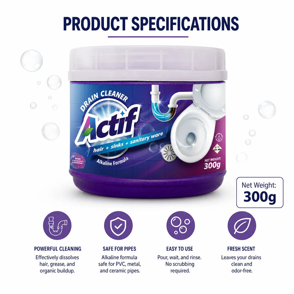 300g Active Drain Unblocker Powder