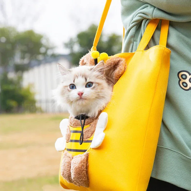 Pet Travel Canvas Cat Carrier bag