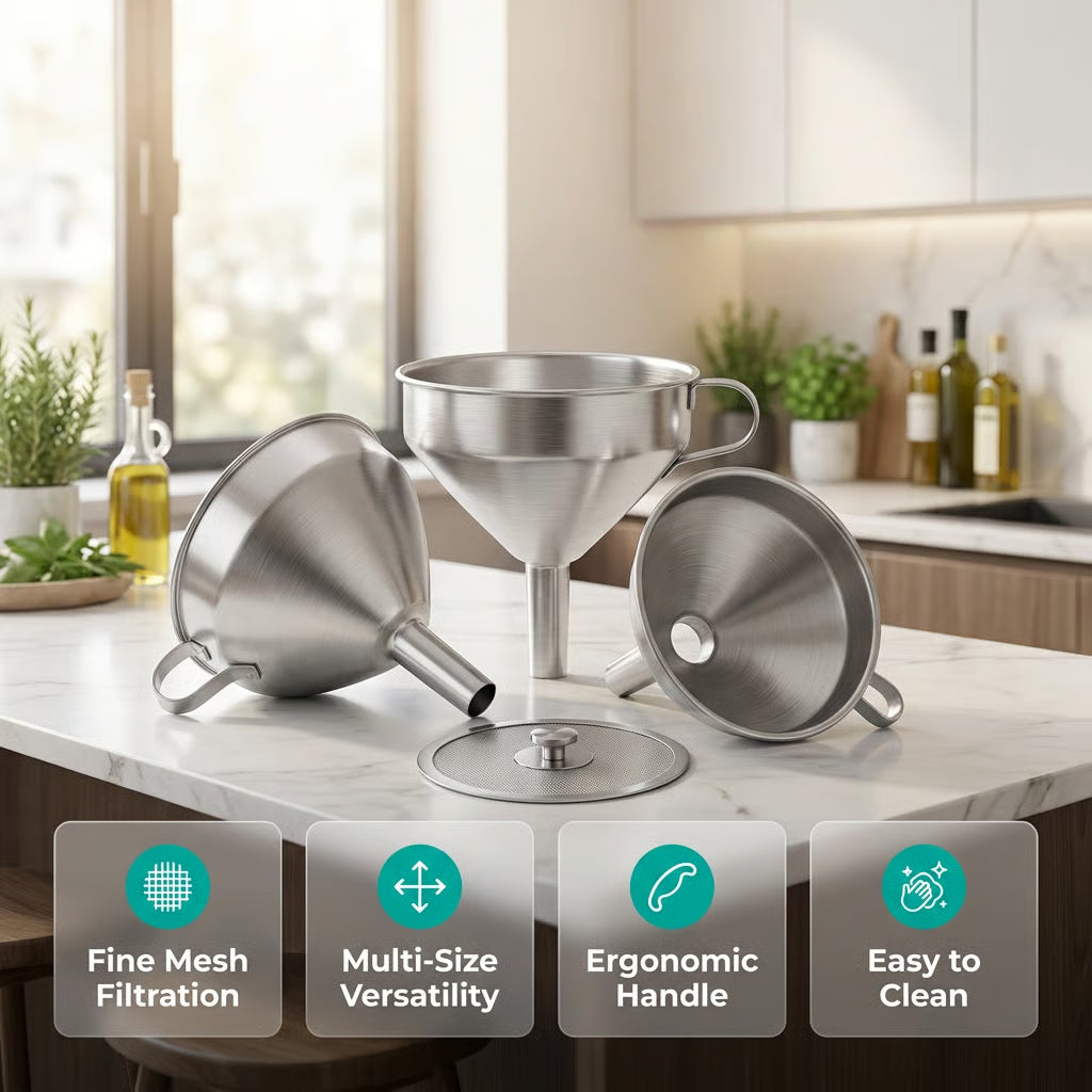 Stainless Steel Filter Funnel