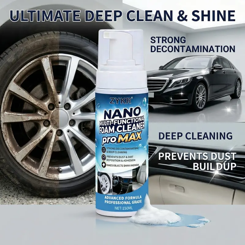 Nano Multi-functional Foam Cleaner Pro MAX