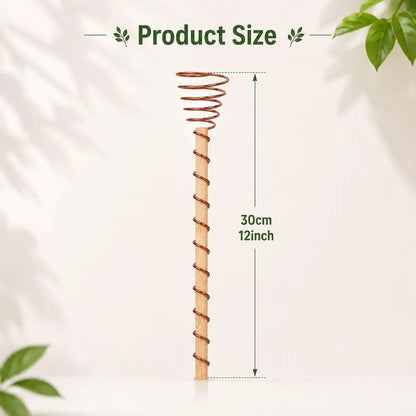 Copper Coil Wire Antennas Garden Stakes