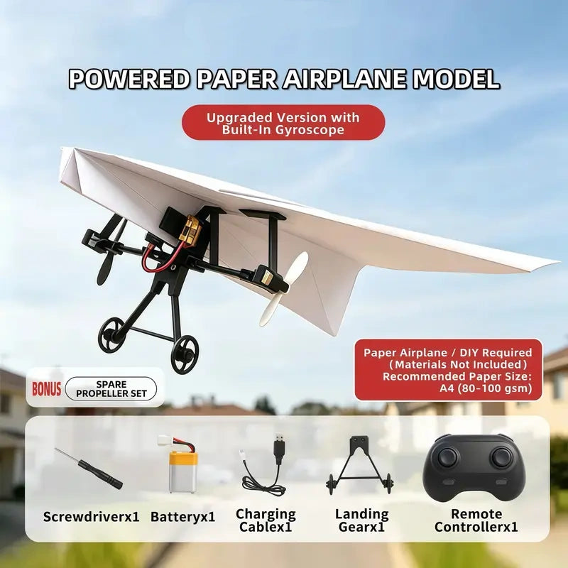 RC Paper Airplane Kit