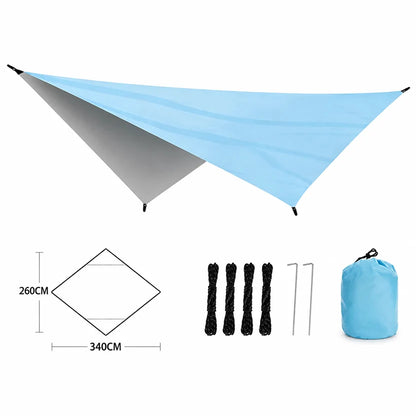 Beach Canopy Sunshade – Lightweight UV & Rain Protection