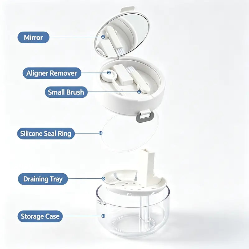 Retainer Cleaning Storage Box