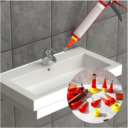 Universal 20-Piece Caulking Nozzle Kit
