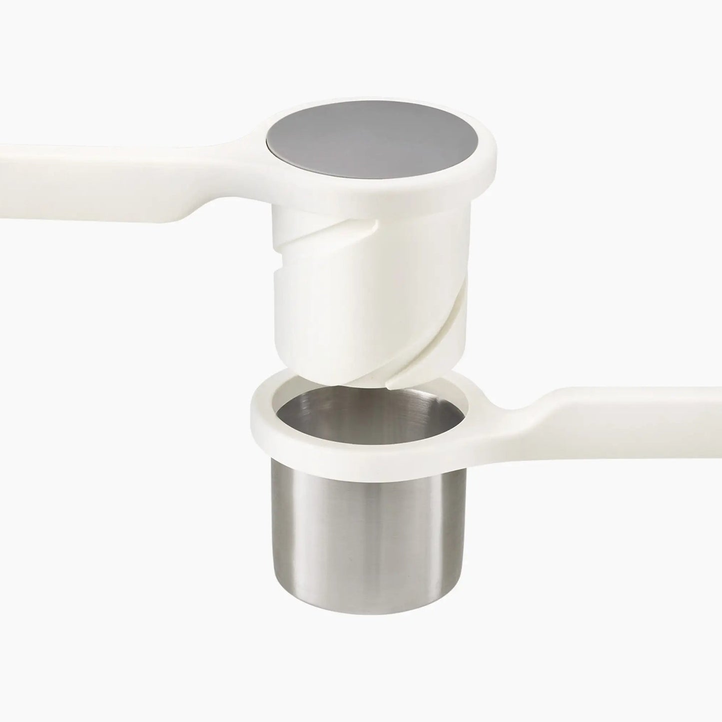 Helix Twist-Action Potato Ricer – Stainless Steel, Ergonomic Manual Masher