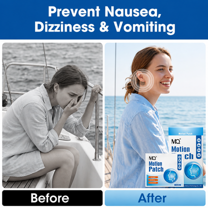 10 Pcs Motion Sickness Patch Non-Drowsy