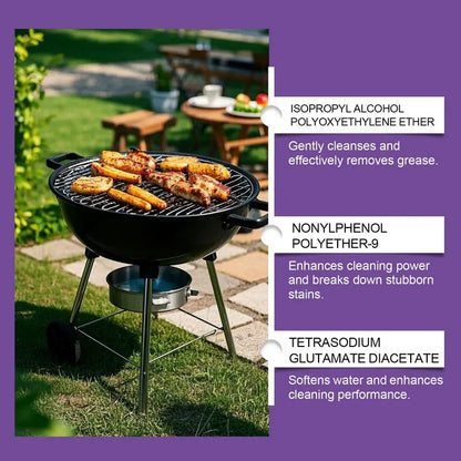 BBQ Grill Cleaner Degreaser Spray