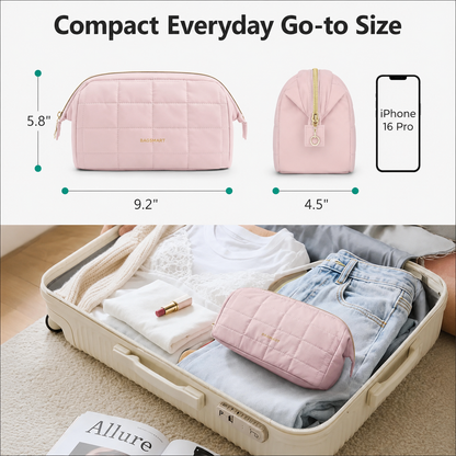 Puffy Padded Make Up Bags for Women