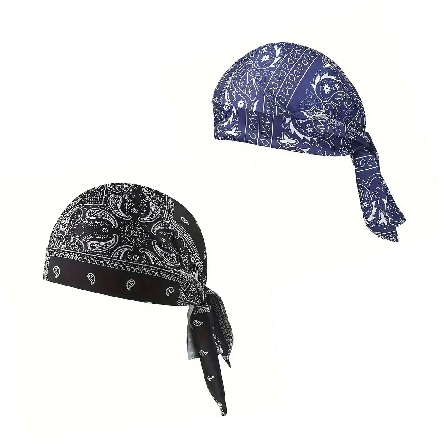 Paisley Cooling Headscarf Cap Set