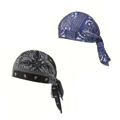 Paisley Cooling Headscarf Cap Set