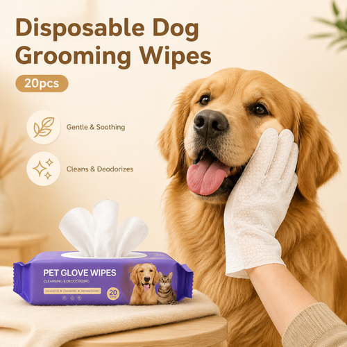 Disposable Dog Grooming Wipes (20pcs)