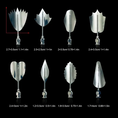 10Pcs Stainless Steel 3D Gelatin Art Tools Set